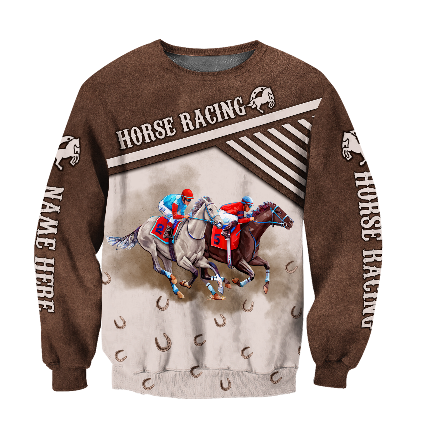 Personalized Horse Racing 3D All Over Printed Unisex Shirts