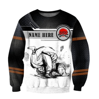 Customize Name Judo Combat Hoodie For Men And Women TNA05042104