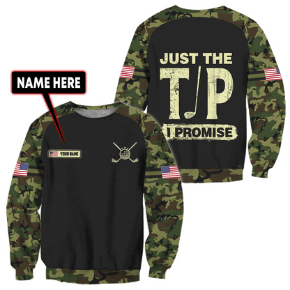 Custom Name XT Golf Lovers 3D Printed Shirts
