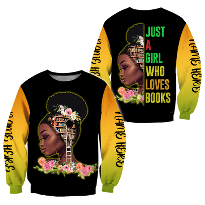 3D All Over Printed Book Lovers  Unisex Shirts SN02022103 Custom Name XT