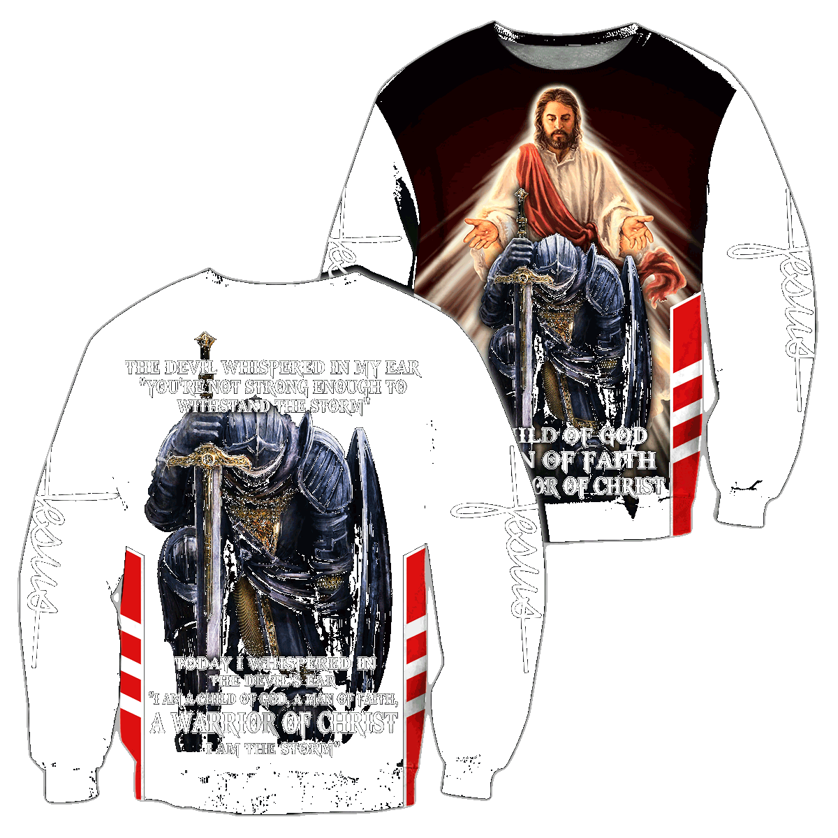 Premium Unisex Hoodie 3D All Over Printed Easter Day Christian Jesus No28 ML