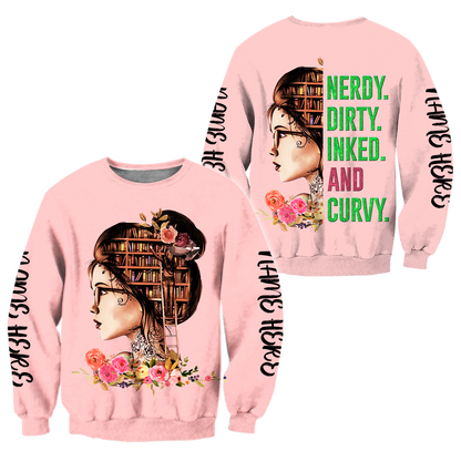 3D All Over Printed Book Lovers  Unisex Shirts SN03022103 Custom Name XT