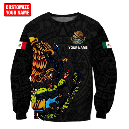 Personalized Name Mexico 3D All Over Printed Unisex