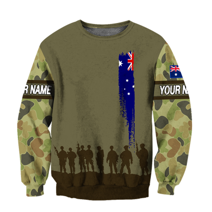 Personalized Name - The Australian Army 3D All Over Printed Shirts DA13032105