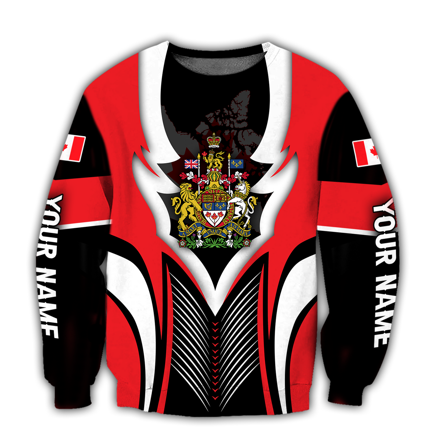 Personalized Name XT Canada Coat of Arm 3D Printed Shirts NTN29032101