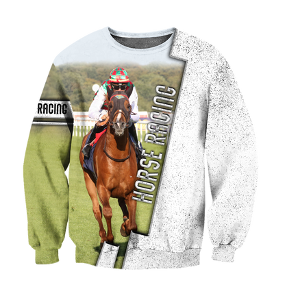 Racing Horse 3D All Over Printed Unisex Shirts