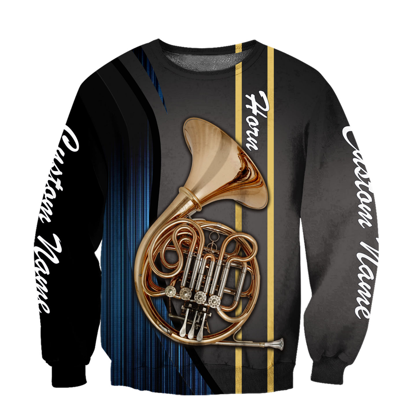 Personalized Horn 3D All Over Printed Shirts For Men And Women TN