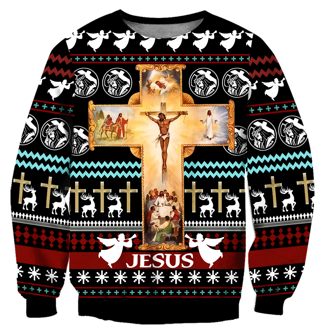 Premium Christian Jesus Catholic 3D Printed Unisex Shirts