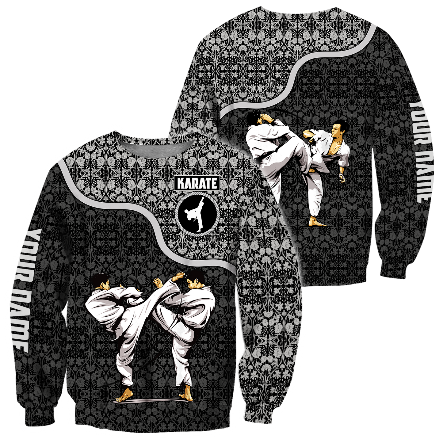 Customize Name Karate Art Hoodie For Men And Women TNA18032106