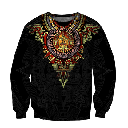 Aztec Mexico 3D All Over Printed Unisex Shirt