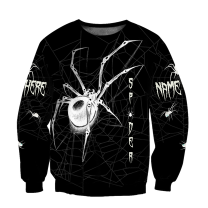 Widow Spider Black And White Personalized Premium Unisex Hoodie ML TNA09042104