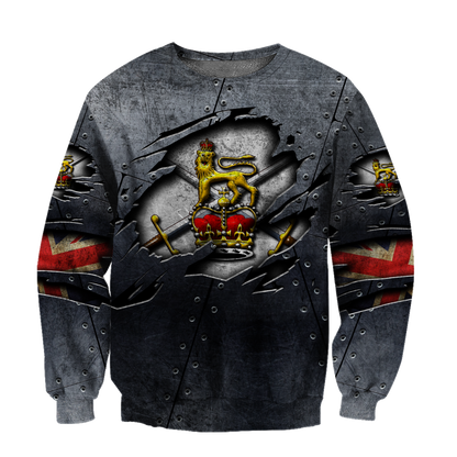 3D Printed Shirts Brirish Bristish Army XT