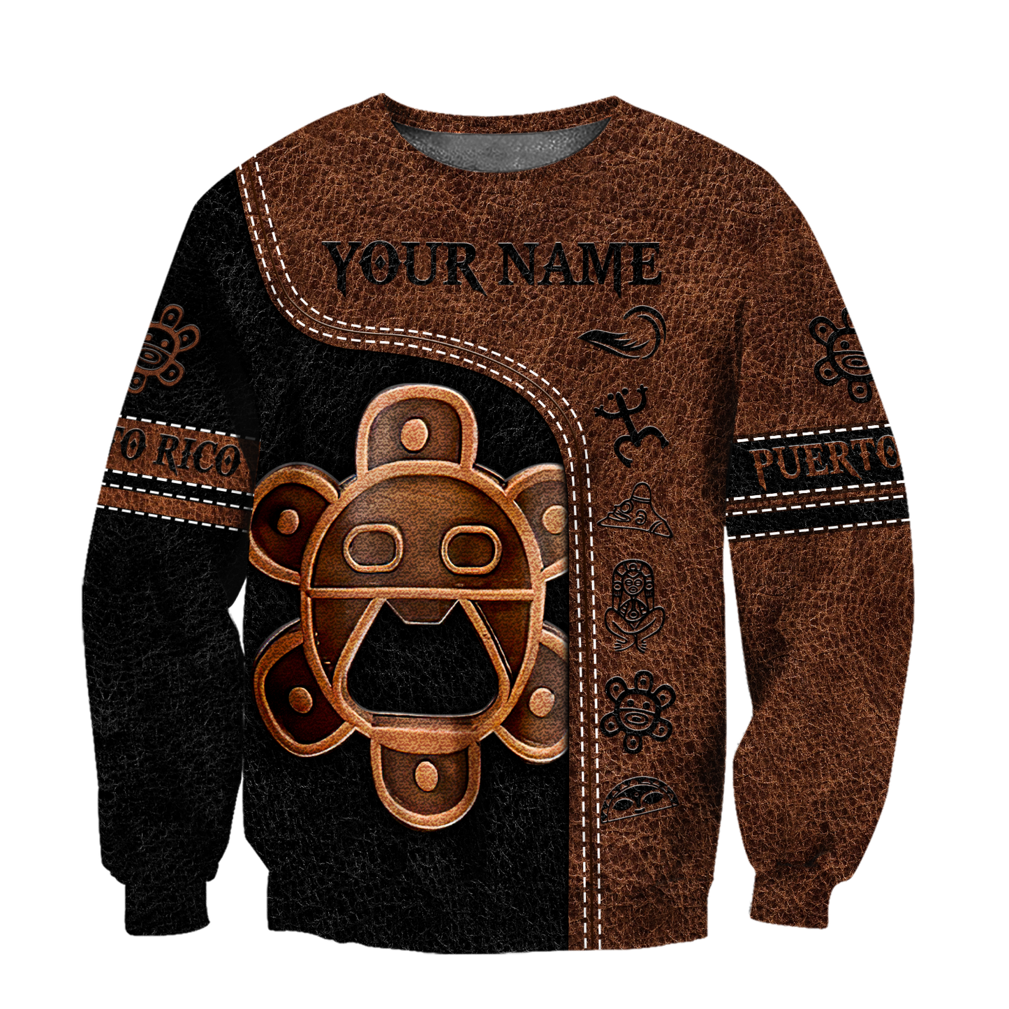 Customize Name Puerto Rico Hoodie For Men And Women