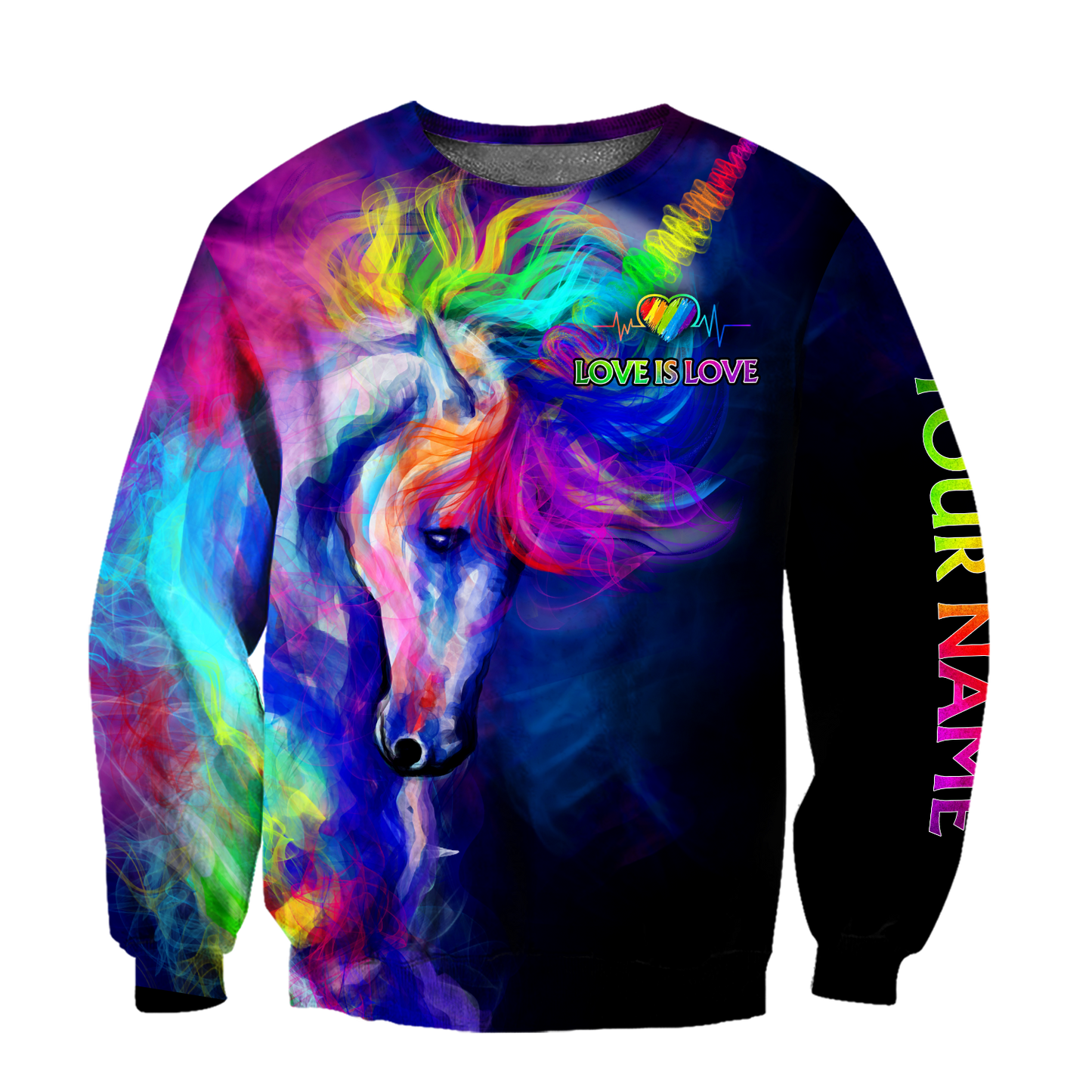 Custom Name XT Love is Love 3D Printed Shirt TNA31052102VH