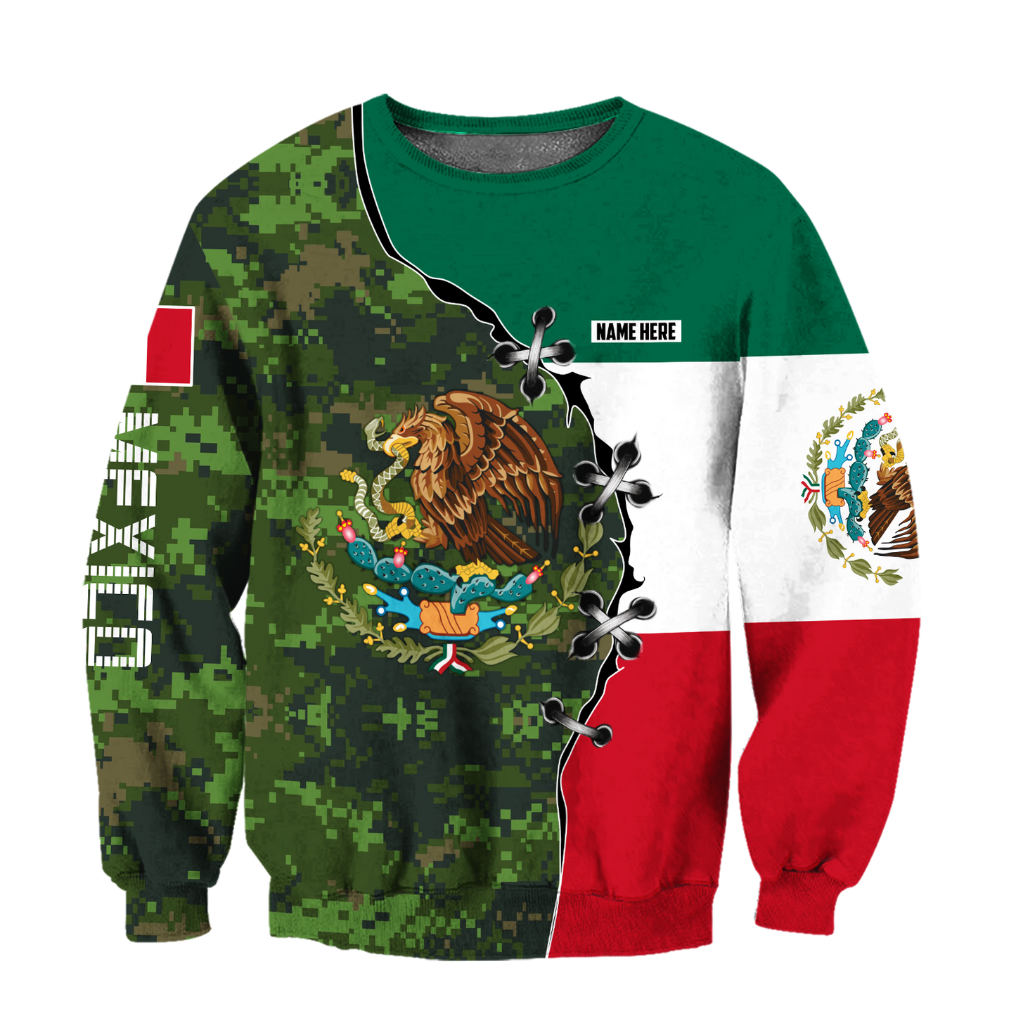 Personalized Mexican Hoodie 3D All Over Printed  Unisex Hoodie