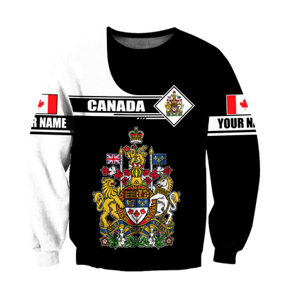 Custom Name XT Canada Day 3D Printed shirts
