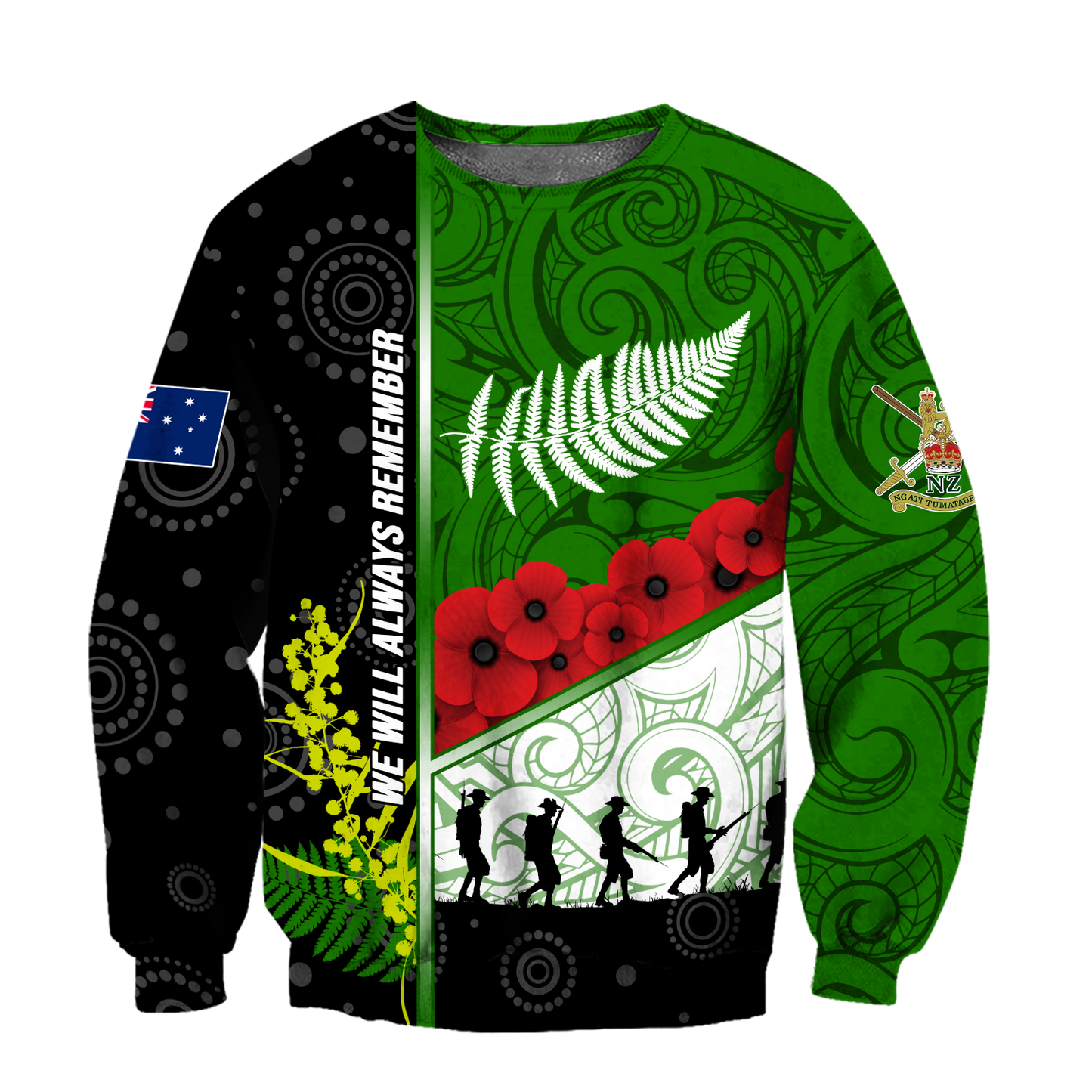 Premium Anzac Day 3D All Over Printed Unisex