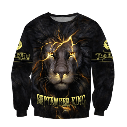 September Lion 3D All Over Printed Shirts Pi21012109