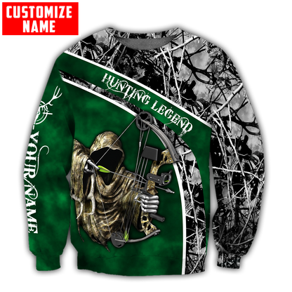 Customized Name Hunting Season 3D All Over Printed Unisex Shirts