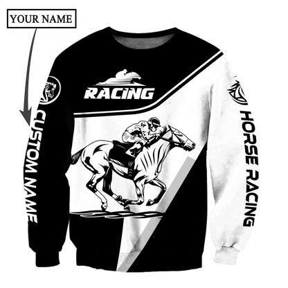Personalized Horse Racing 3D All Over Printed Unisex Shirts