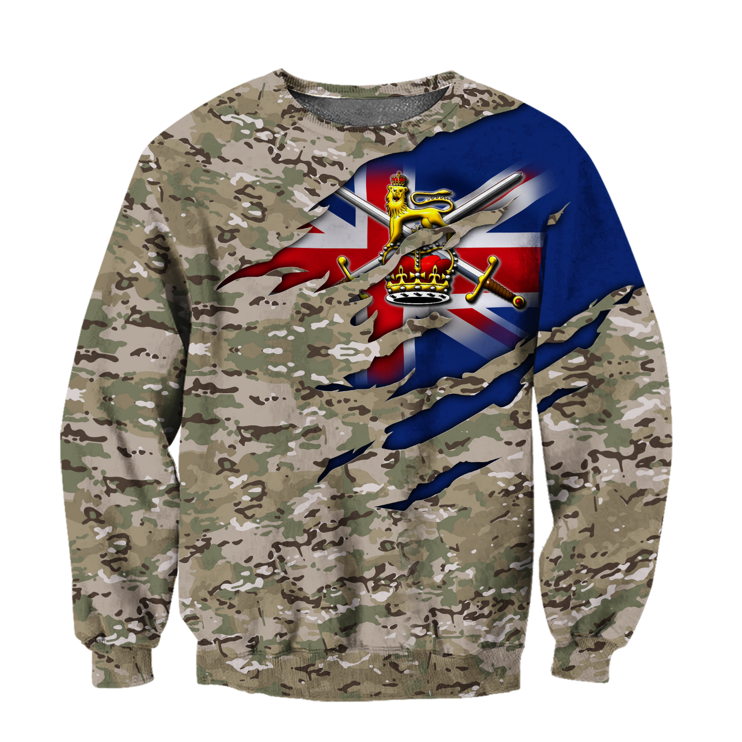 Bristish Veteran 3D All Over Printed Shirts PD10032105