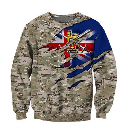 Bristish Veteran 3D All Over Printed Shirts PD10032105