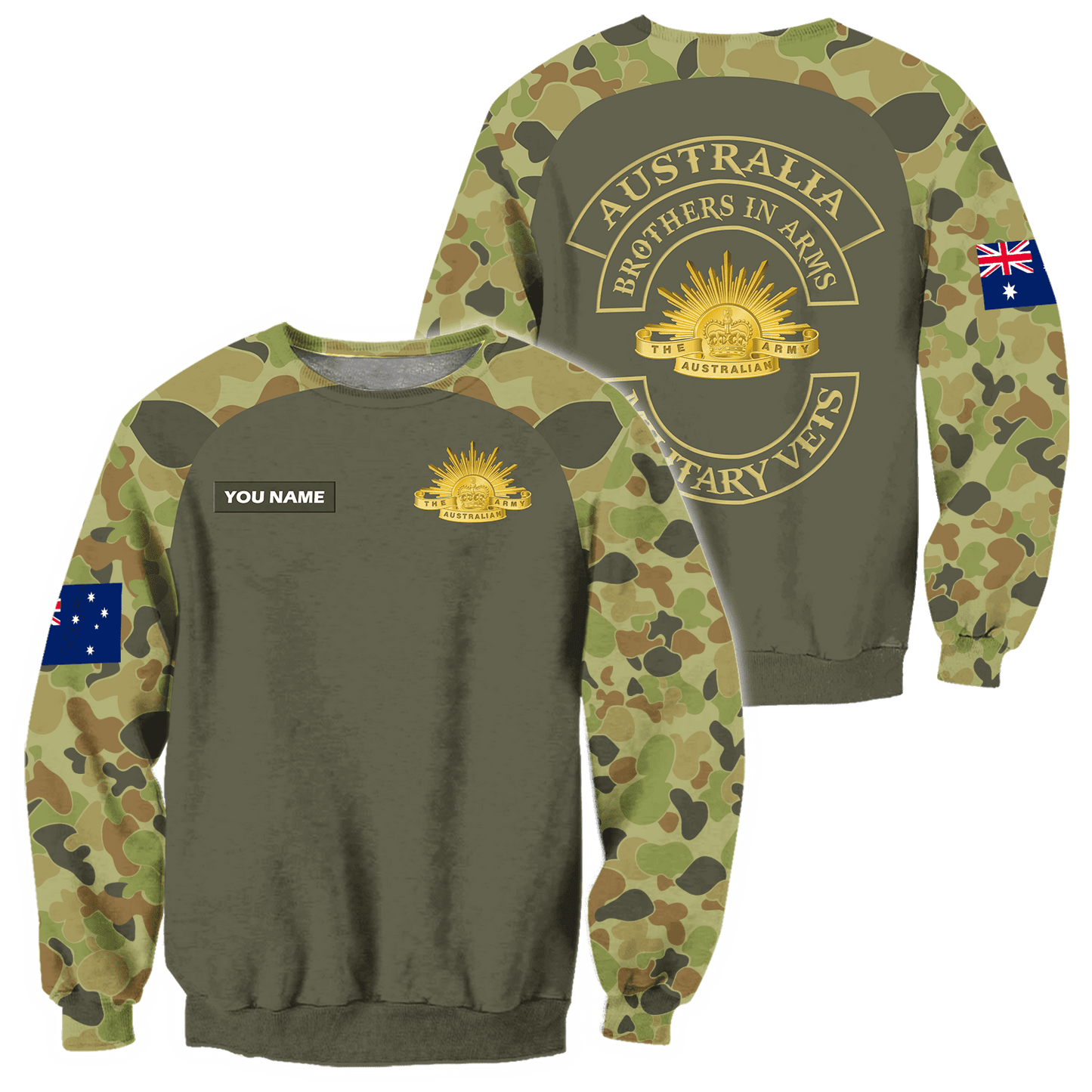 Anzac Day Customize Name 3D Printed Unisex Shirts TN HHT24032105