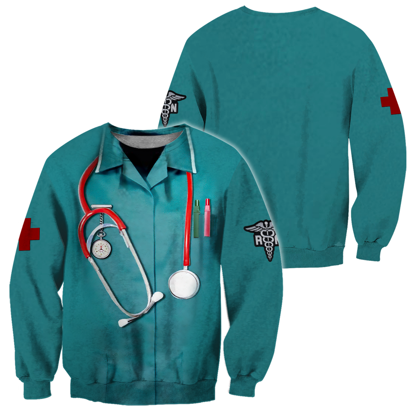 Love Nurse 3D All Over Printed Unisex Shirt