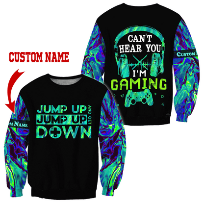 Can't Hear You I'm Gaming  Personalized Name Pi29042102