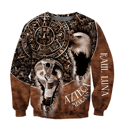 Aztec Mexican 3D All Over Printed Shirts
