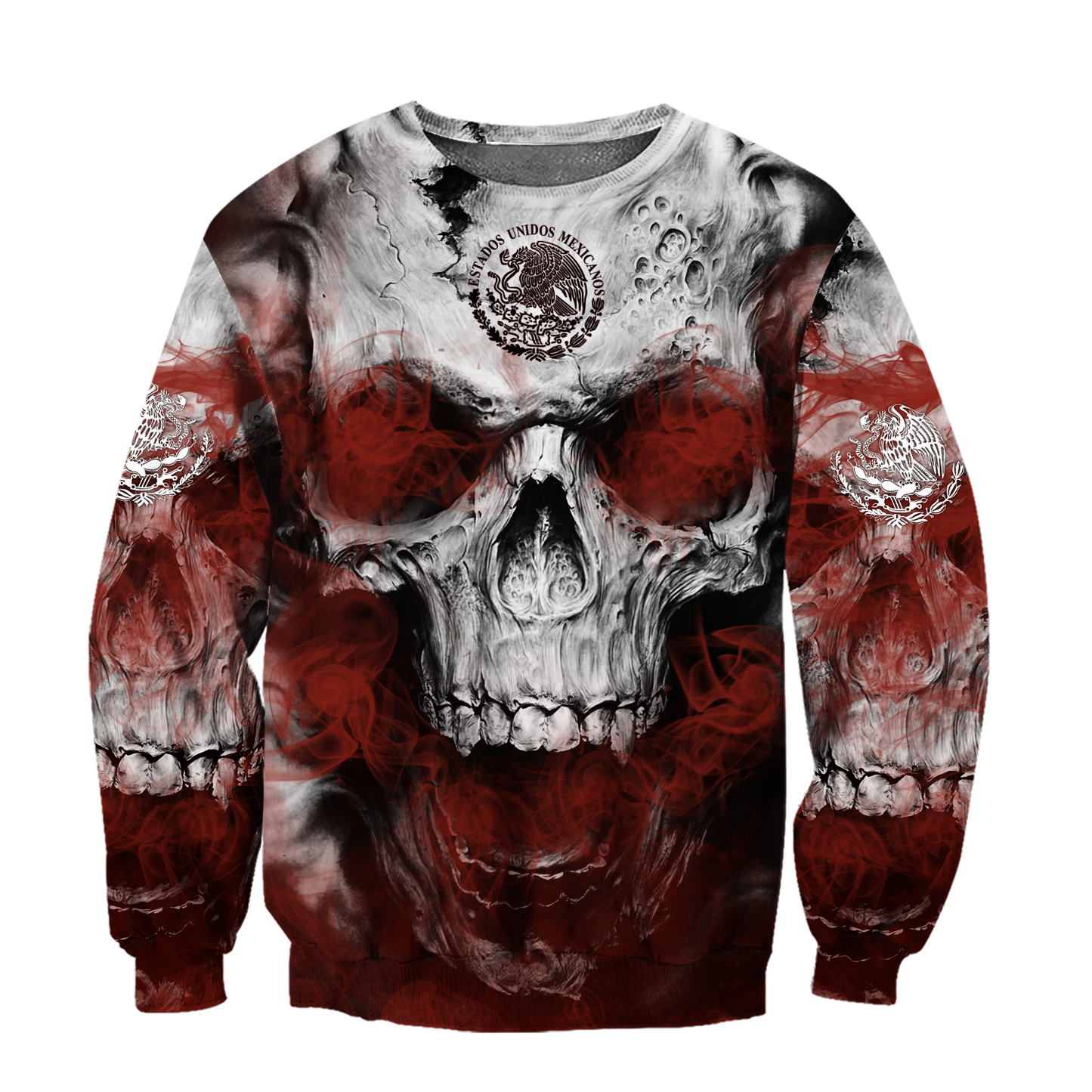 Mexican Skull 3D All Over Printed Unisex Hoodie