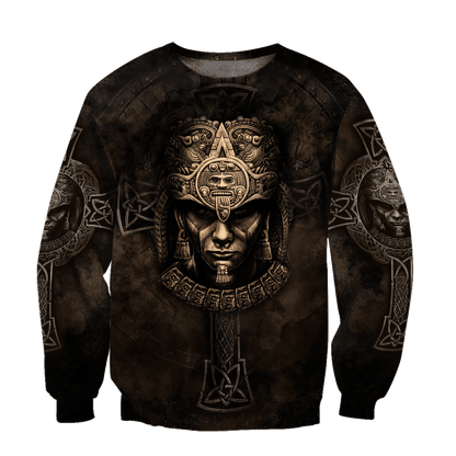 Aztec Mexican 3D All Over Printed Unisex Shirts