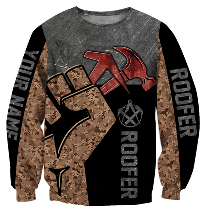 Premium Roofer All Over Printed Shirts For Men And Women MEI