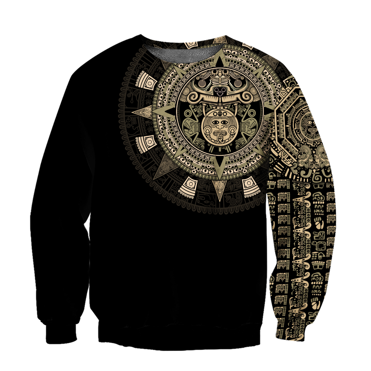 Aztec Mexico Yellow 3D All Over Printed Unisex Shirt