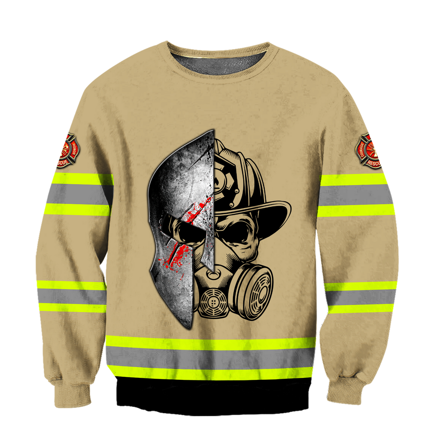 Firefighters 3D All Over Printed Hoodie Shirts For Men And Women MH08122003