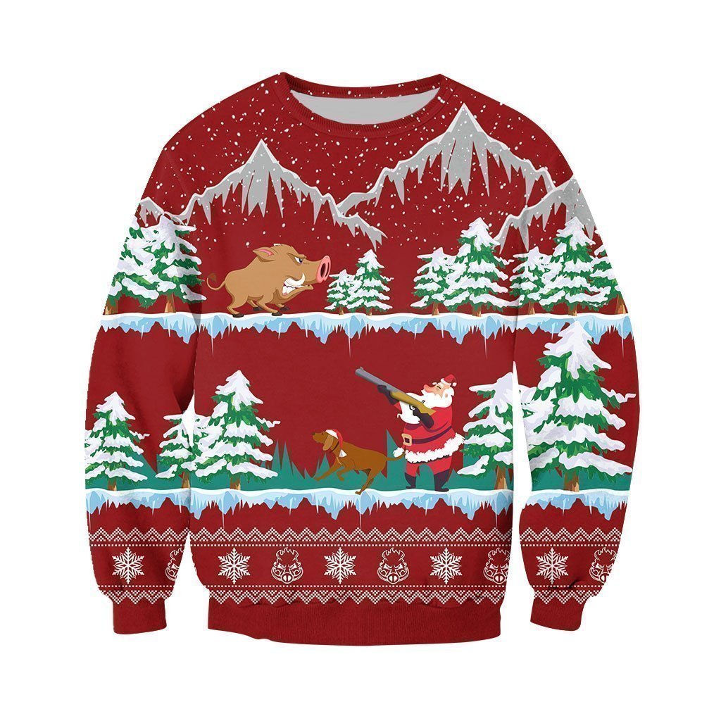 3D All Over Printed Wild Boar Hunting Shirts-Apparel-6teenth World-Sweatshirt-S-Vibe Cosy™