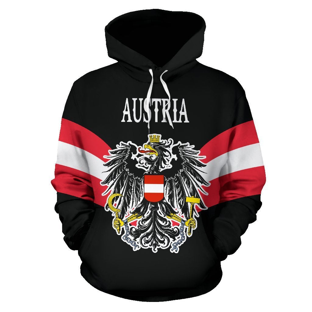Wings of Austria Hoodie AF-NVD1042-Apparel-Dung Van-Hoodie-S-Vibe Cosy™