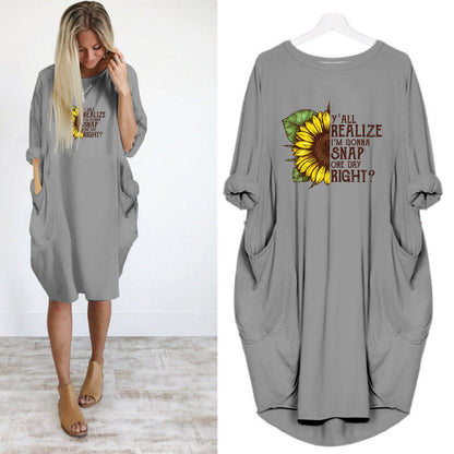 Yall Realixe Im Gonna Snap One Day Right Dress-Apparel-GP Art-Dress-S-Vibe Cosy™
