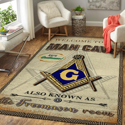 3D All Over Printed Freemason RUG 03032104.CXT