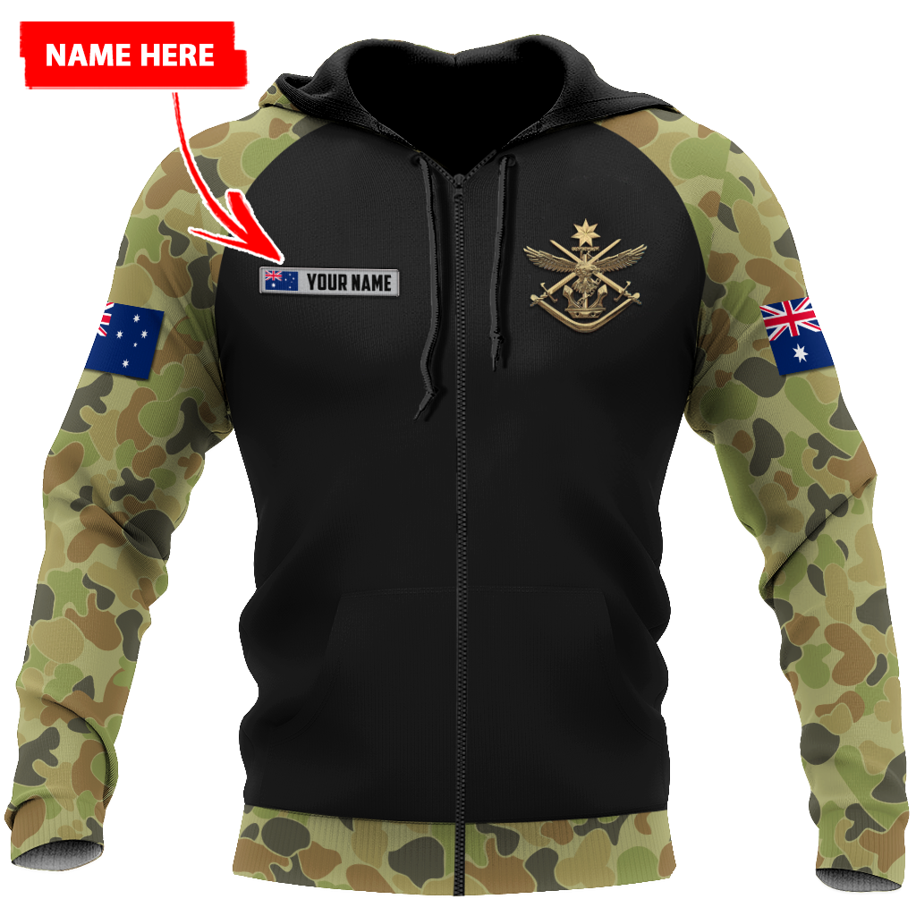 Personalized Australian Defence Force 3D Printed Unisex Shirts TN PD29032103
