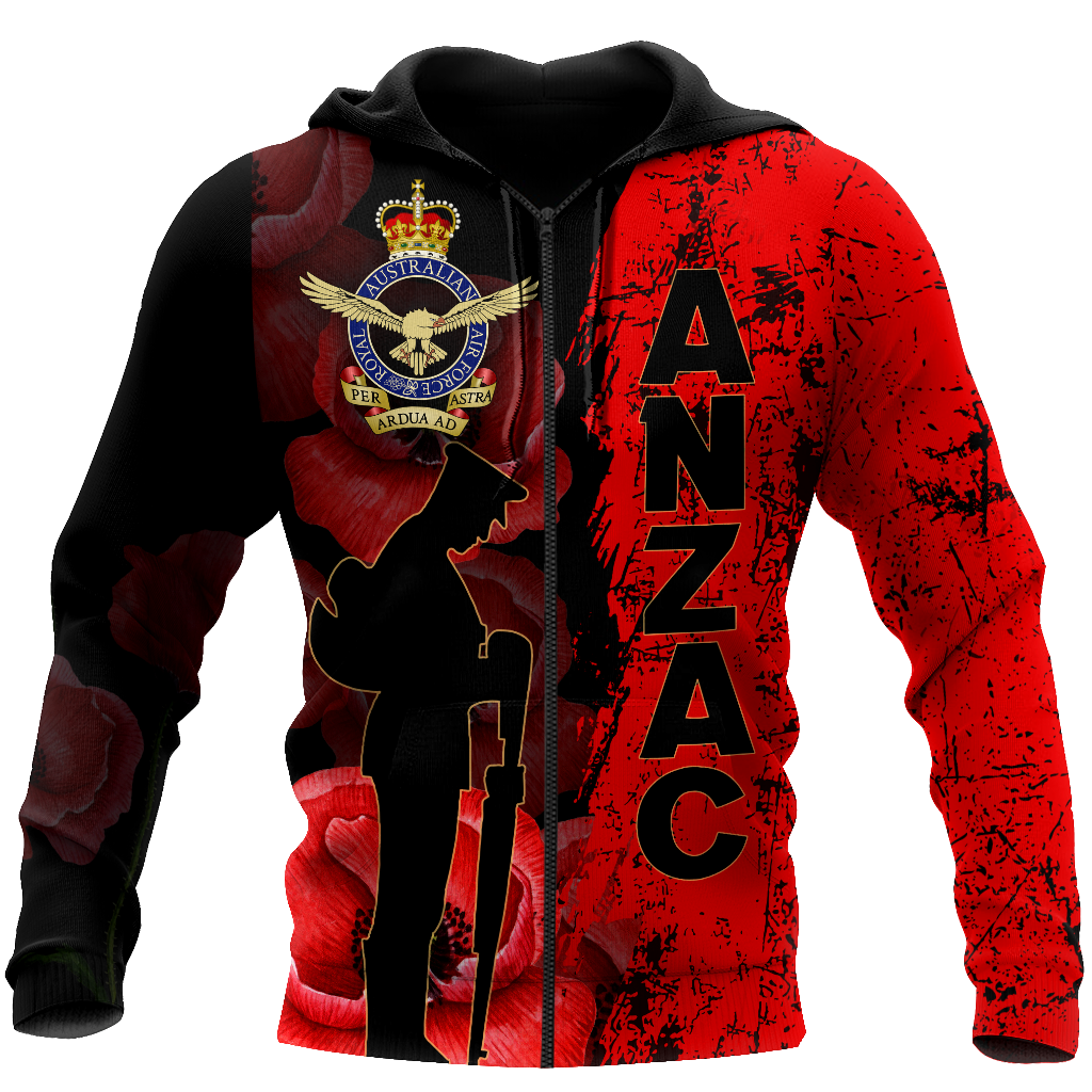Premium Anzac Day 2021 Royal Australian Air Force 3D Printed Unisex Shirts TN NTN31032106