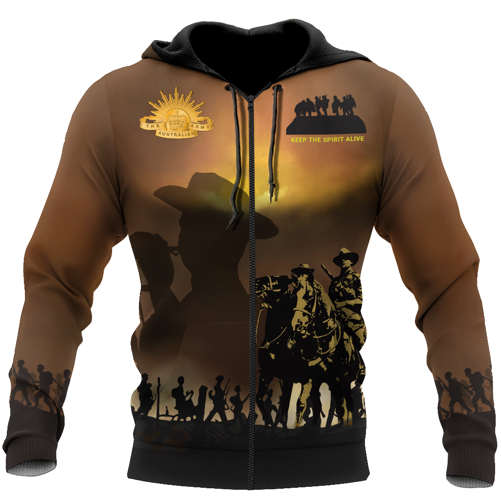 Anzac Day 3D Printed Unisex Shirts TN PD31032102