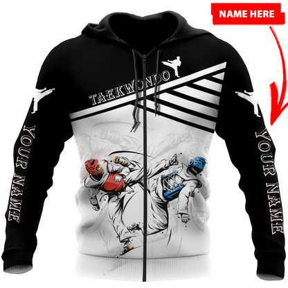 Personalized Taekwondo 3D All Over Printed Shirts