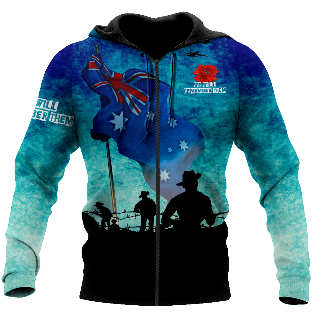 Premium Anzac Day 2021 3D Printed Unisex Shirts TN