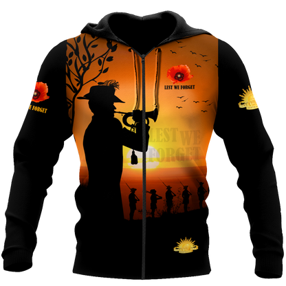 Premium Anzac Day 3D Printed Unisex Shirts TN