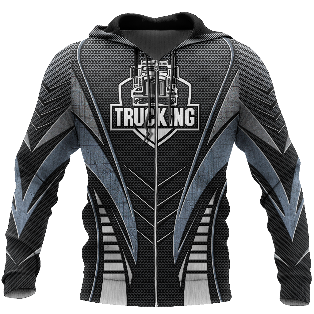 Personalized Premium Trucker Metal 3D Printed Unisex Shirts TN