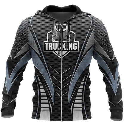 Personalized Premium Trucker Metal 3D Printed Unisex Shirts TN