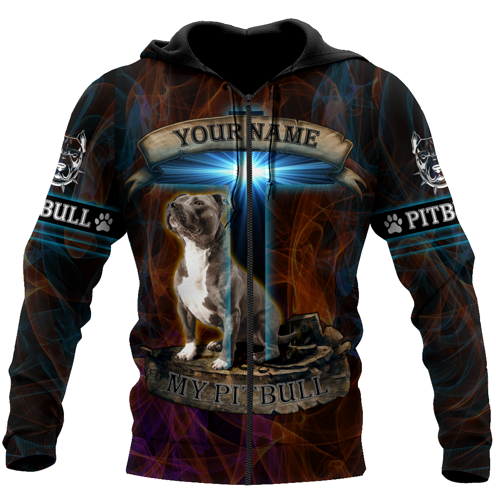Personalized Pitbull 3d hoodie shirt for men and women SN14042101