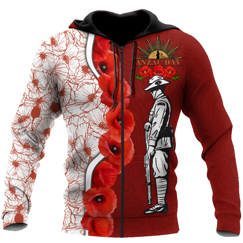 Anzac Day 3D Printed Unisex Shirts TN PD13042101