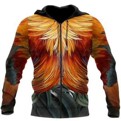 Rooster 3D Printed Unisex Shirts NTN22042106.S1